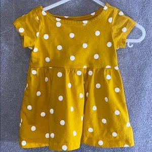 Mustard Yellow baby Dress